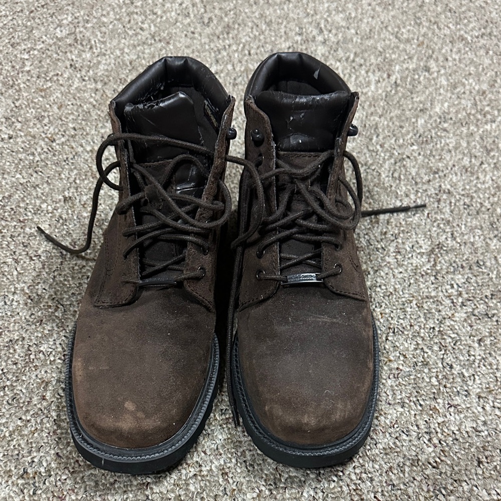 Rockport Dark Brown Suede Boots